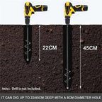 Spiral Garden Drill – Fast Planting Hole with Any Drill