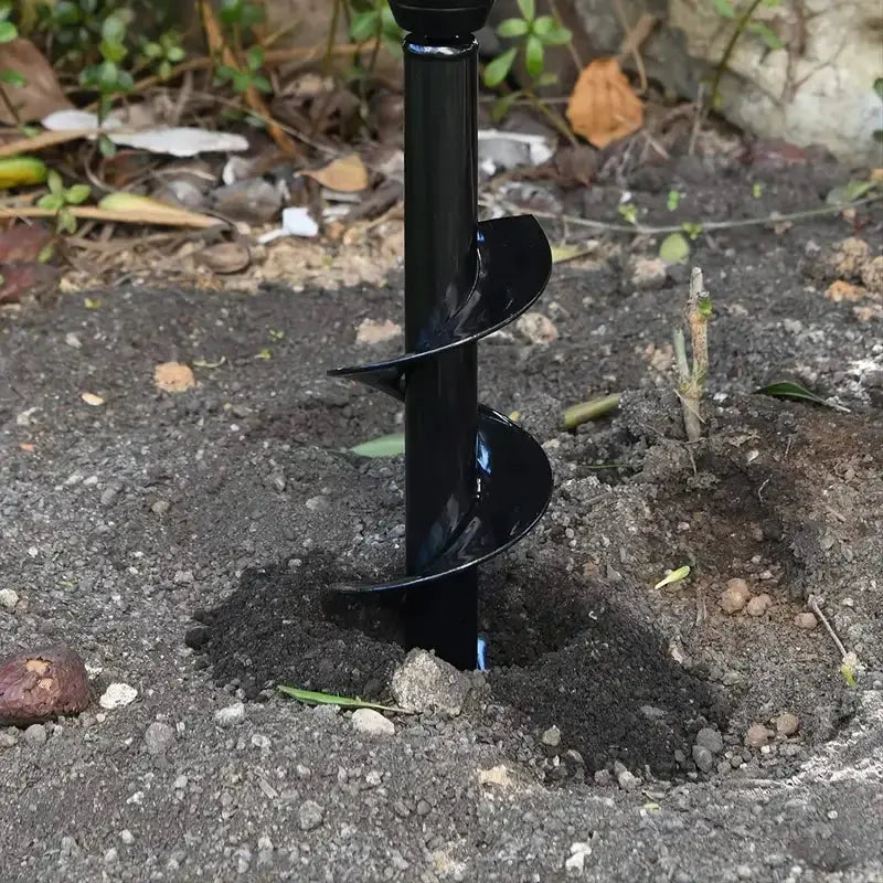Spiral Garden Drill – Fast Planting Hole with Any Drill