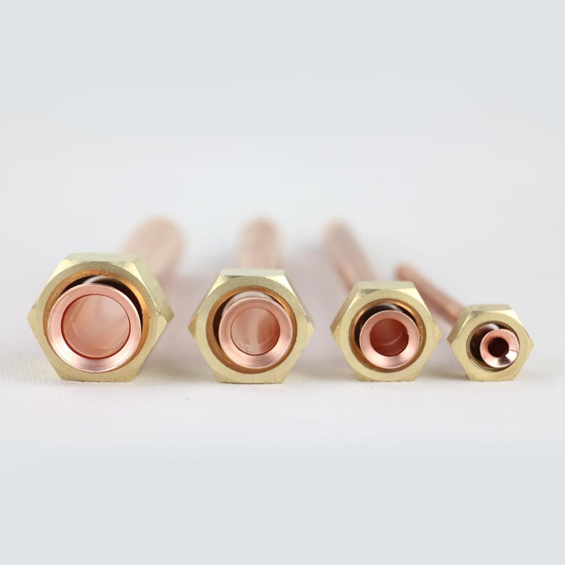 7Ｍ Mini Split Line Set 1/4" & 1/2" O.D Copper Pipes Tubing and Triple-Layer Insulation for Air Conditioning or Heating Pump Equipment & HVAC