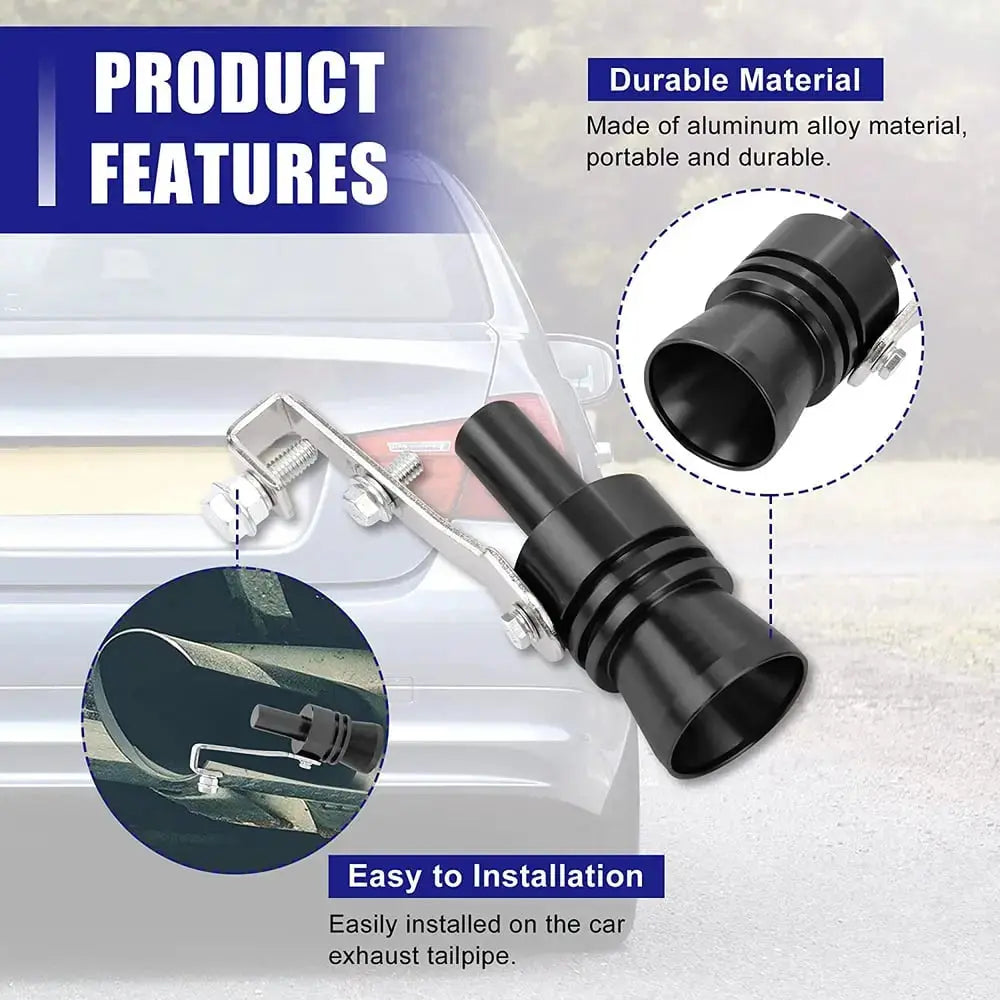 Muffler resonator for sporty engine sound without modifications