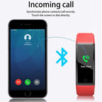 Sports Smart Band Heart Rate Fitness Tracker Smart Bracelet Waterproof Smartband Blood Pressure Smart Wristband Smart Watch Men