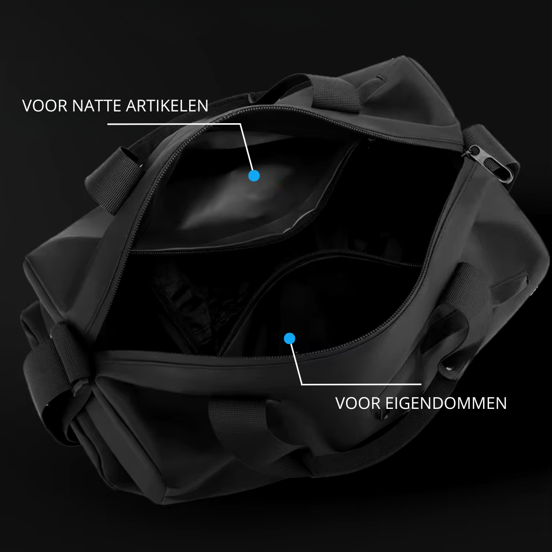 Waterproof Sports Bag with Shoe Compartment - FlexBag Pro