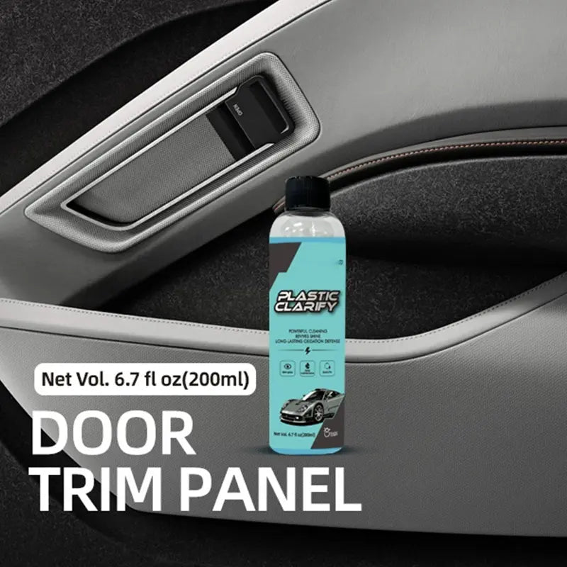 Spray for Plastic Restoration — PRedection and Shine for Car Surfaces