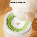 Leak-proof splash guard bowl for dogs & cats