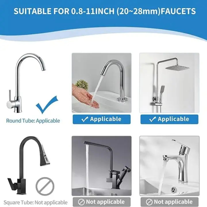 Faucet sink organizer – stainless steel, compact and practical