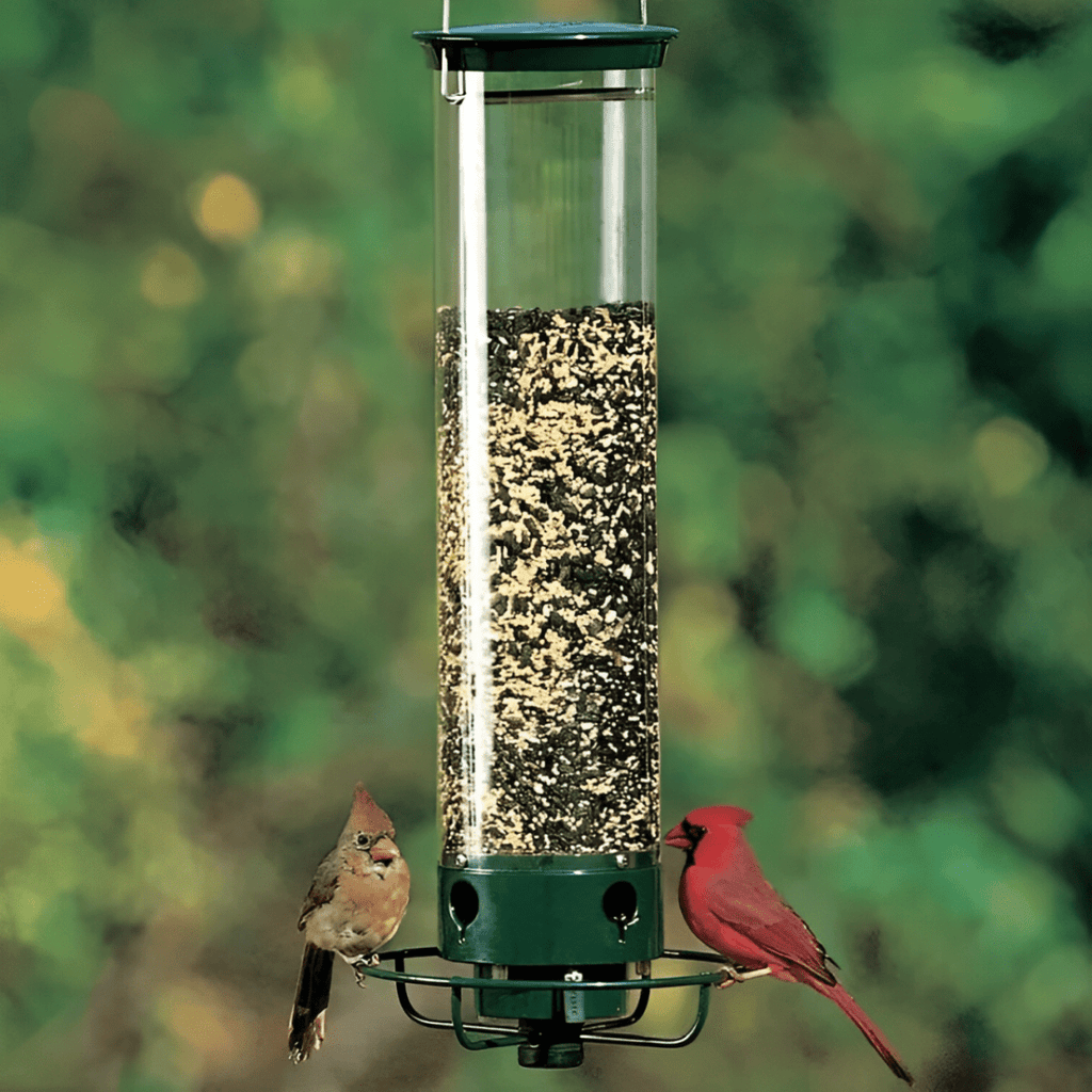 Squirrel-Proof Birdhouse with Weight-Controlled Feeder