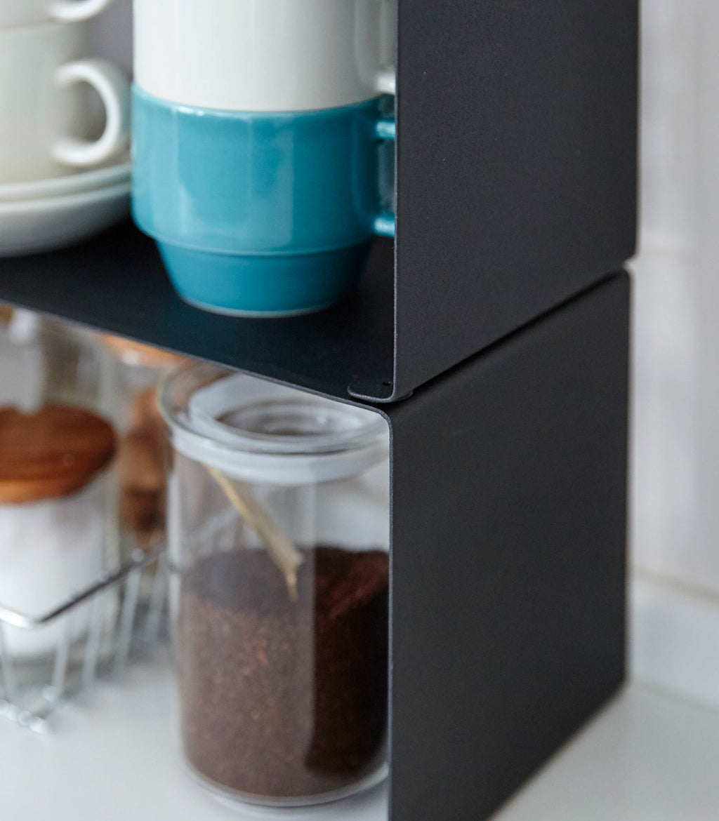 Stackable Kitchen Shelf - Two Sizes - Steel