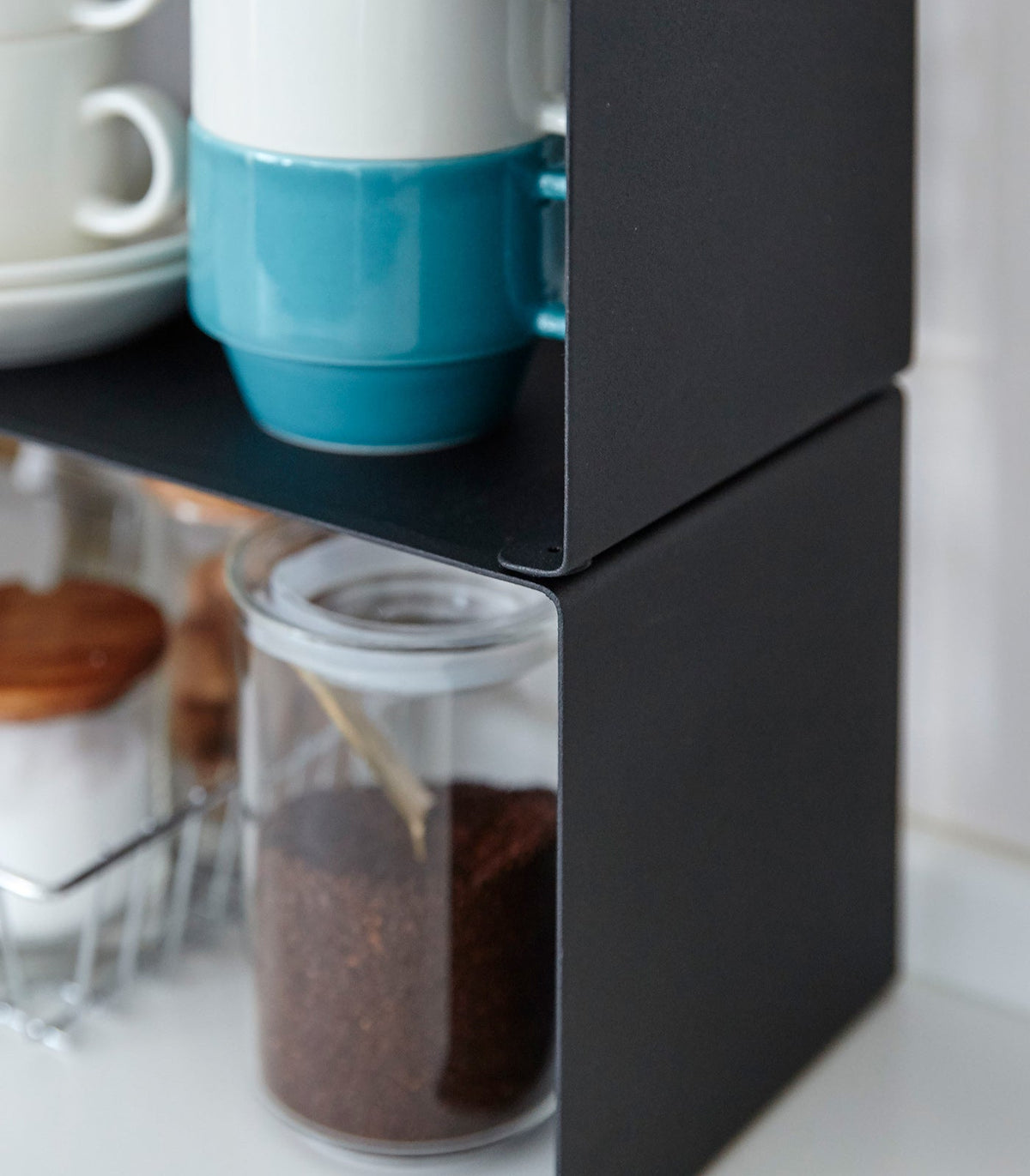 Stackable Kitchen Shelf - Two Sizes - Steel