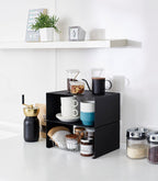 Stackable Kitchen Shelf - Two Sizes - Steel