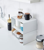 Stackable Kitchen Shelf - Two Sizes - Steel