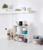 Stackable Kitchen Shelf - Two Sizes - Steel
