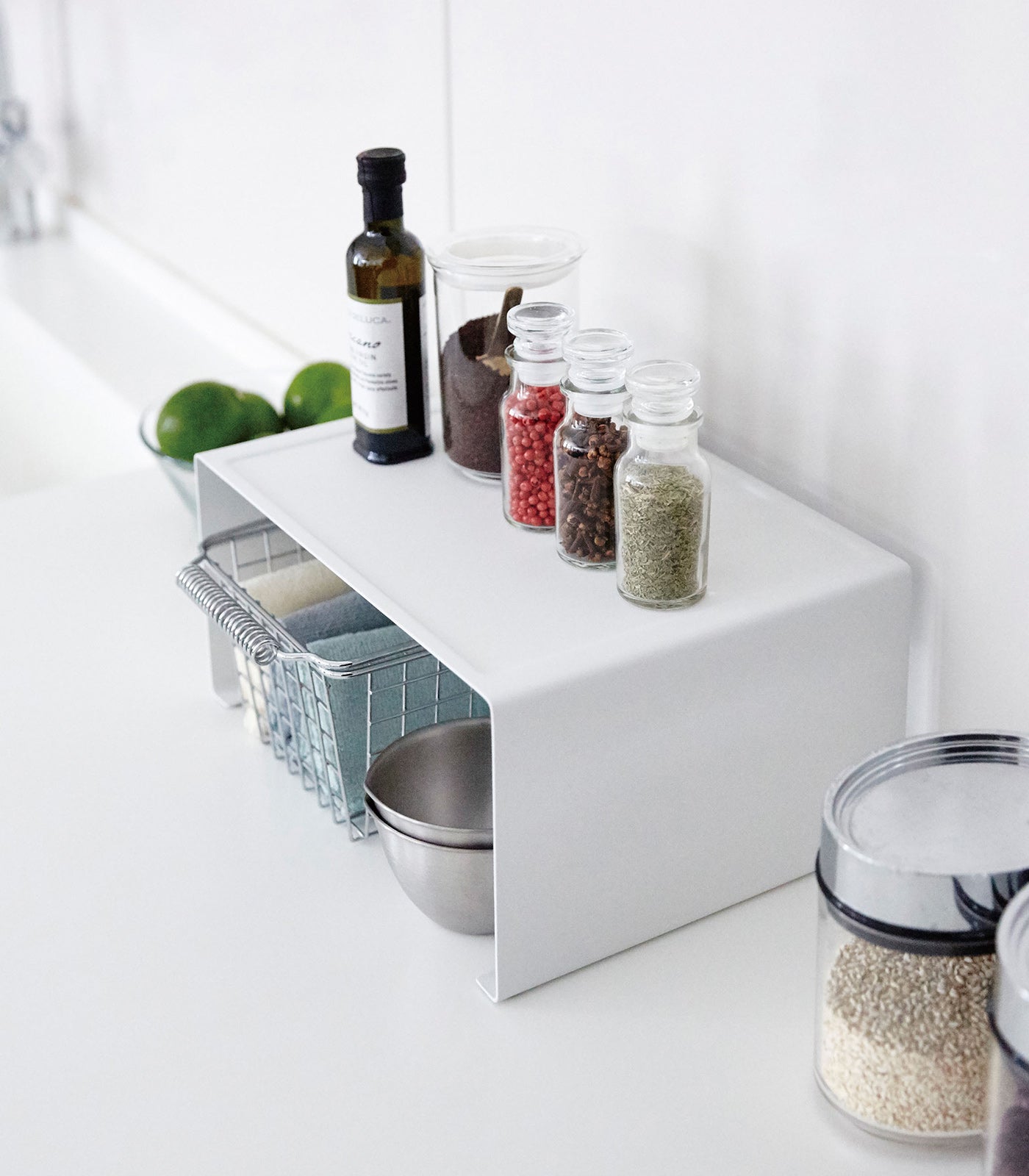 Stackable Kitchen Shelf - Two Sizes - Steel
