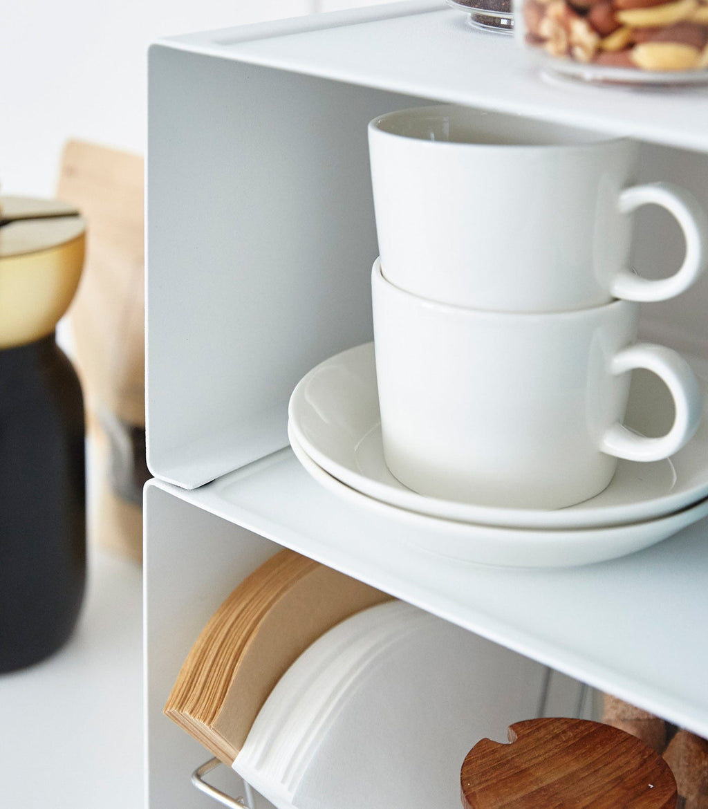 Stackable Kitchen Shelf - Two Sizes - Steel