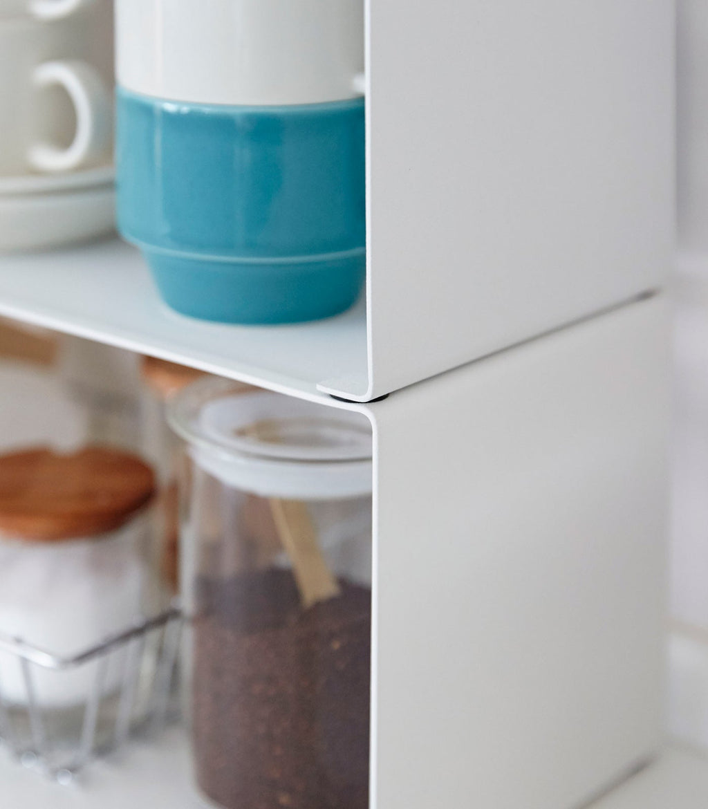 Stackable Kitchen Shelf - Two Sizes - Steel