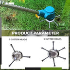 Steel Brush Lawn Trimmer Head – Efficient Weed Remover