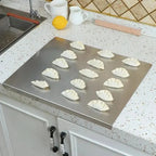 SliceGrip Stainless Steel Cutting Board with Spill Guard