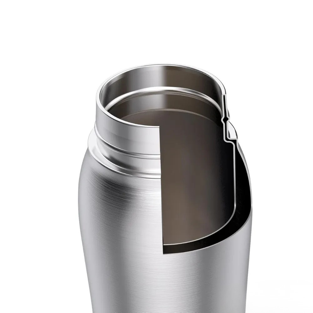 Stainless Steel Dog Water Bottle Portable Leak Proof Travel Bowl