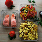 Stackable Frying Baskets - More Space, Better Cooking