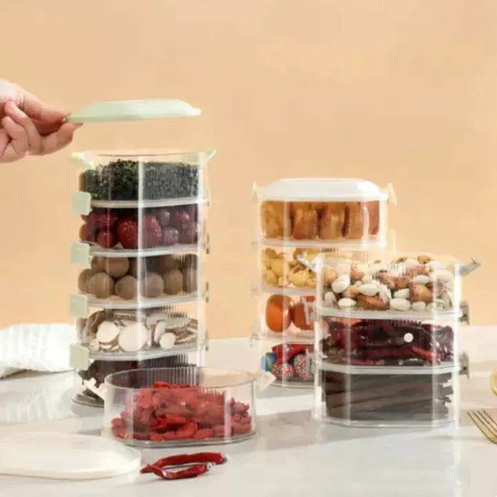 Stackable multi-layer spice box (5 pieces)