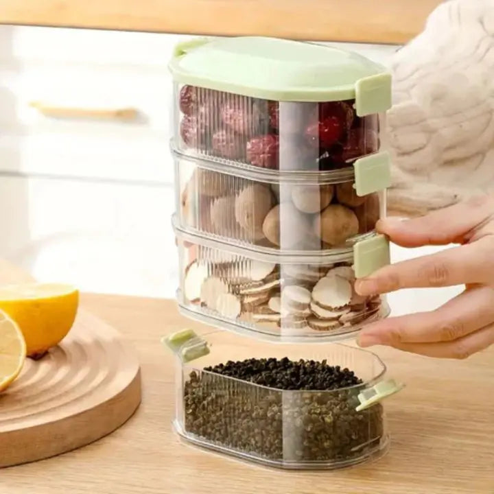 Stackable multi-layer spice box (5 pieces)