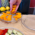 Stackable Stainless Steel Air Fryer Rack Set (3 Pieces)