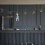 Copper Starburst Fairy String Lights Indoor Outdoor