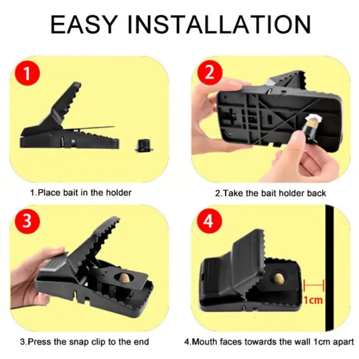 Strong Rat Trap – High Sensitivity Snap Trap