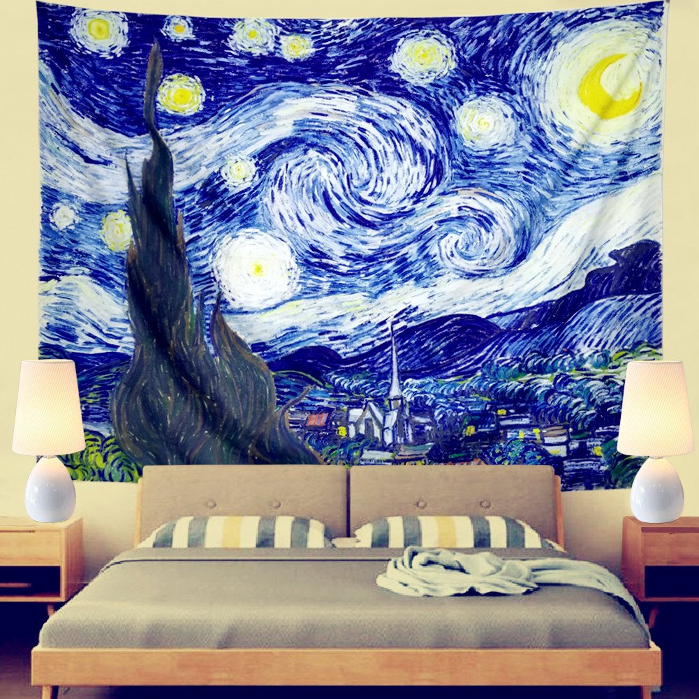 Starry Night Wall Tapestry