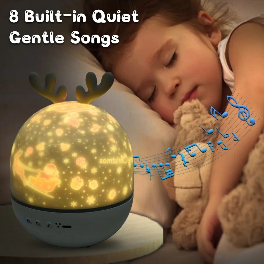 Delicate Night Light with Fairy-tale Design for Toddlers