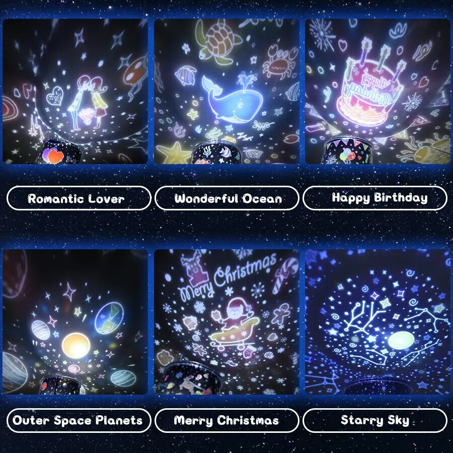 Delicate Night Light with Fairy-tale Design for Toddlers