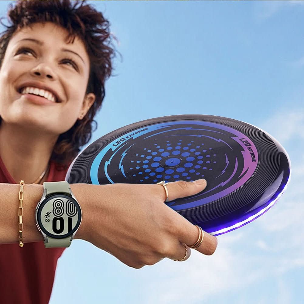 LED Light-up Frisbee for Night Games & Outdoor Fun