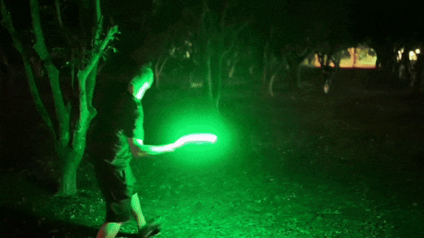 LED Light-up Frisbee for Night Games & Outdoor Fun