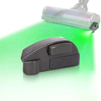 Dust indicator lamp for spotless cleaning