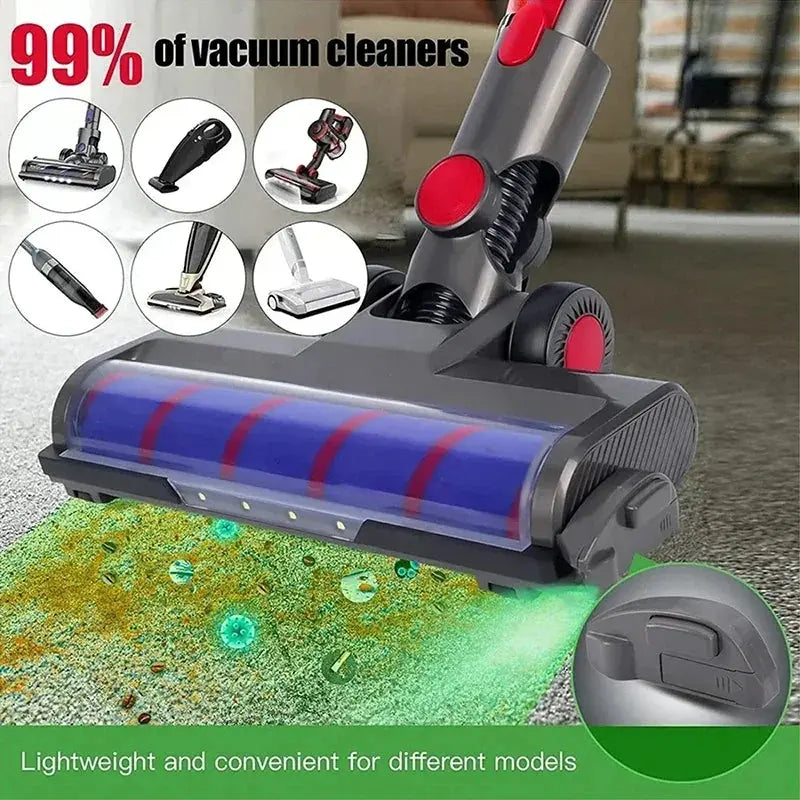 Dust indicator lamp for spotless cleaning