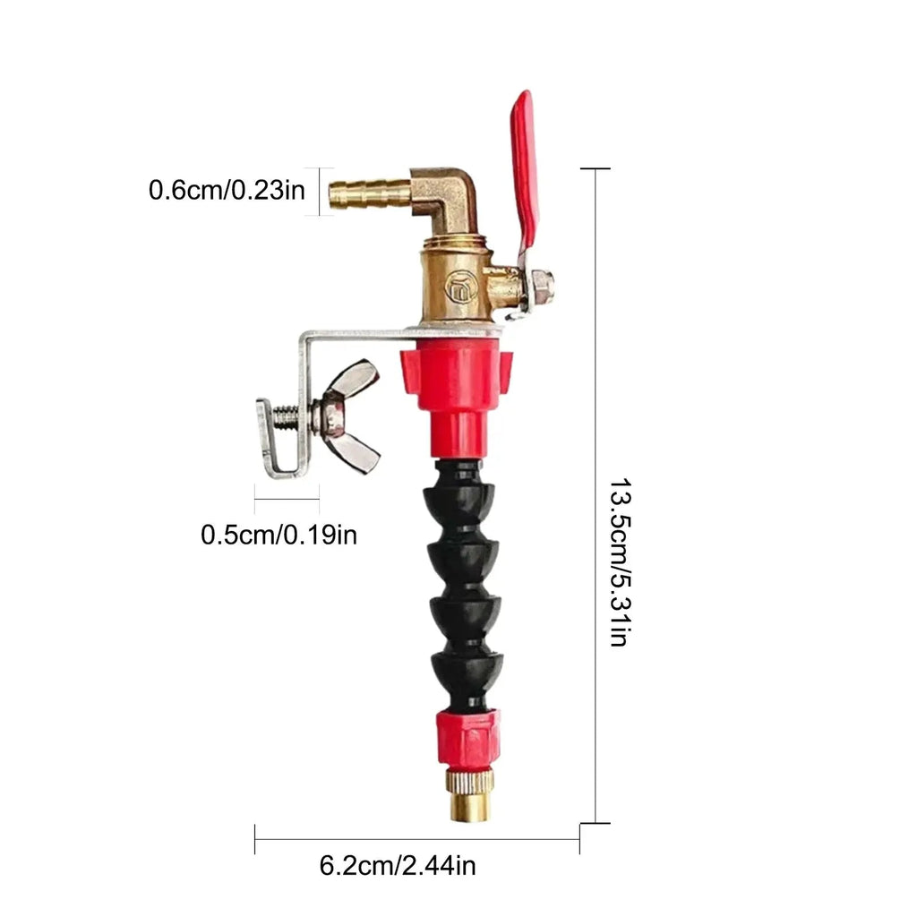 Dust-free spray device for perfect cuts – ideal for DIY & household