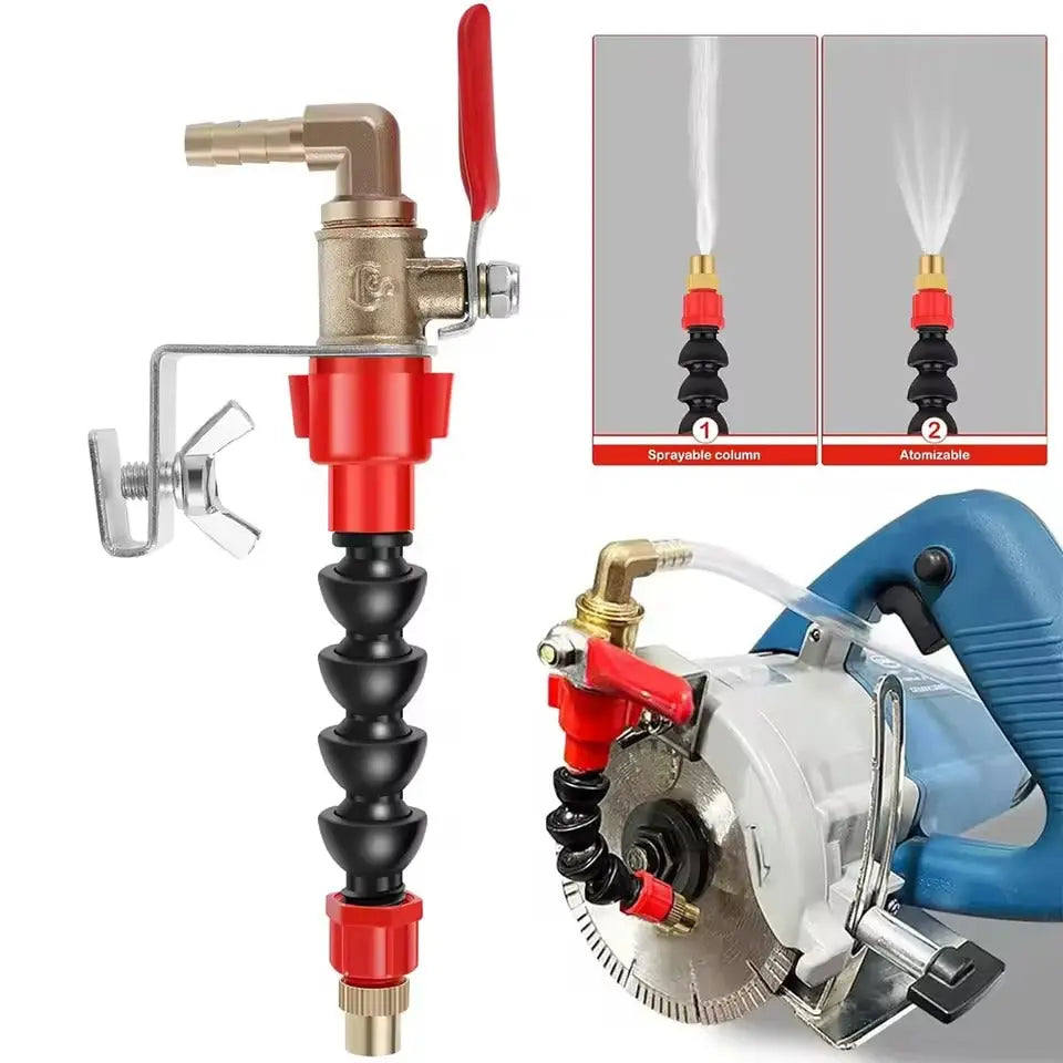 Dust-free spray device for perfect cuts – ideal for DIY & household