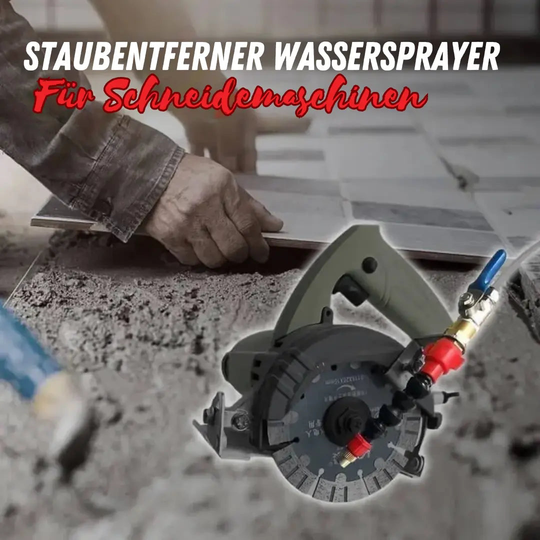 Dust-free spray device for perfect cuts – ideal for DIY & household