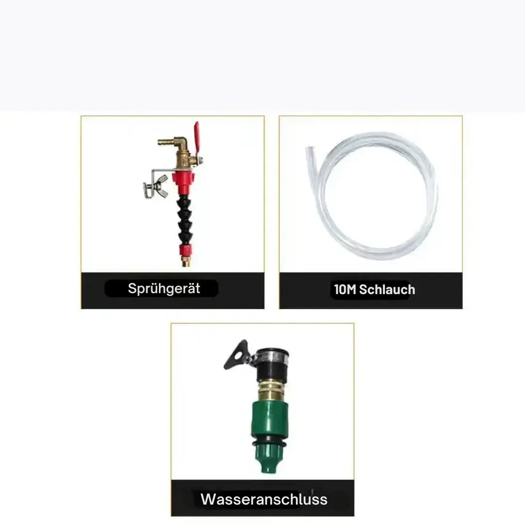Dust-free spray device for perfect cuts – ideal for DIY & household