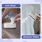 Portable Travel Steamer for Wrinkle-Free Outfits