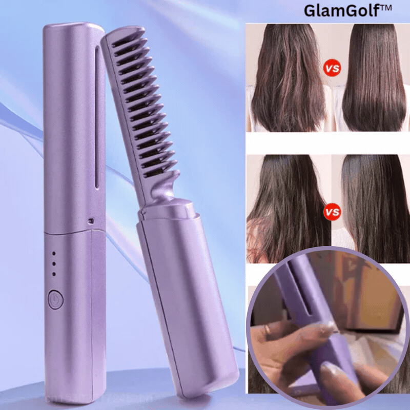 GlamGlide Travel-Friendly Hair Perfection