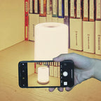 Dimmable LED table lamp with USB connection for flexible light