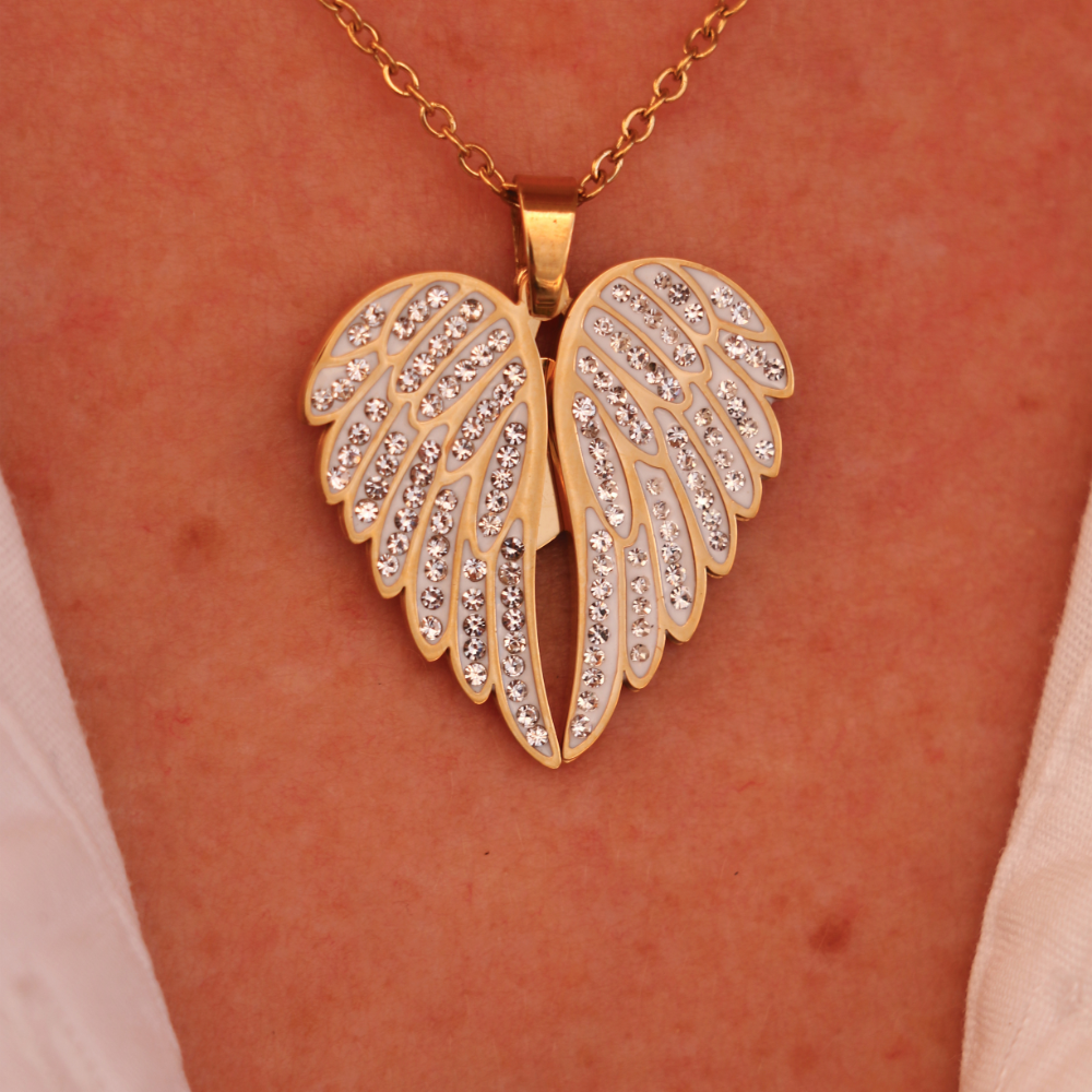 Engelenhart Necklace – Refined Jewelry with Engraving in Gold or Silver