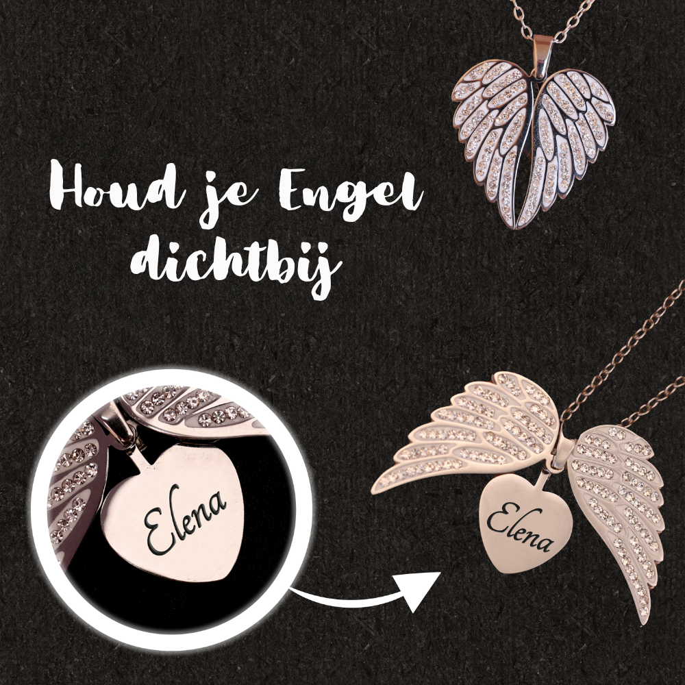 Engelenhart Necklace – Refined Jewelry with Engraving in Gold or Silver