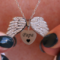 Engelenhart Necklace – Refined Jewelry with Engraving in Gold or Silver