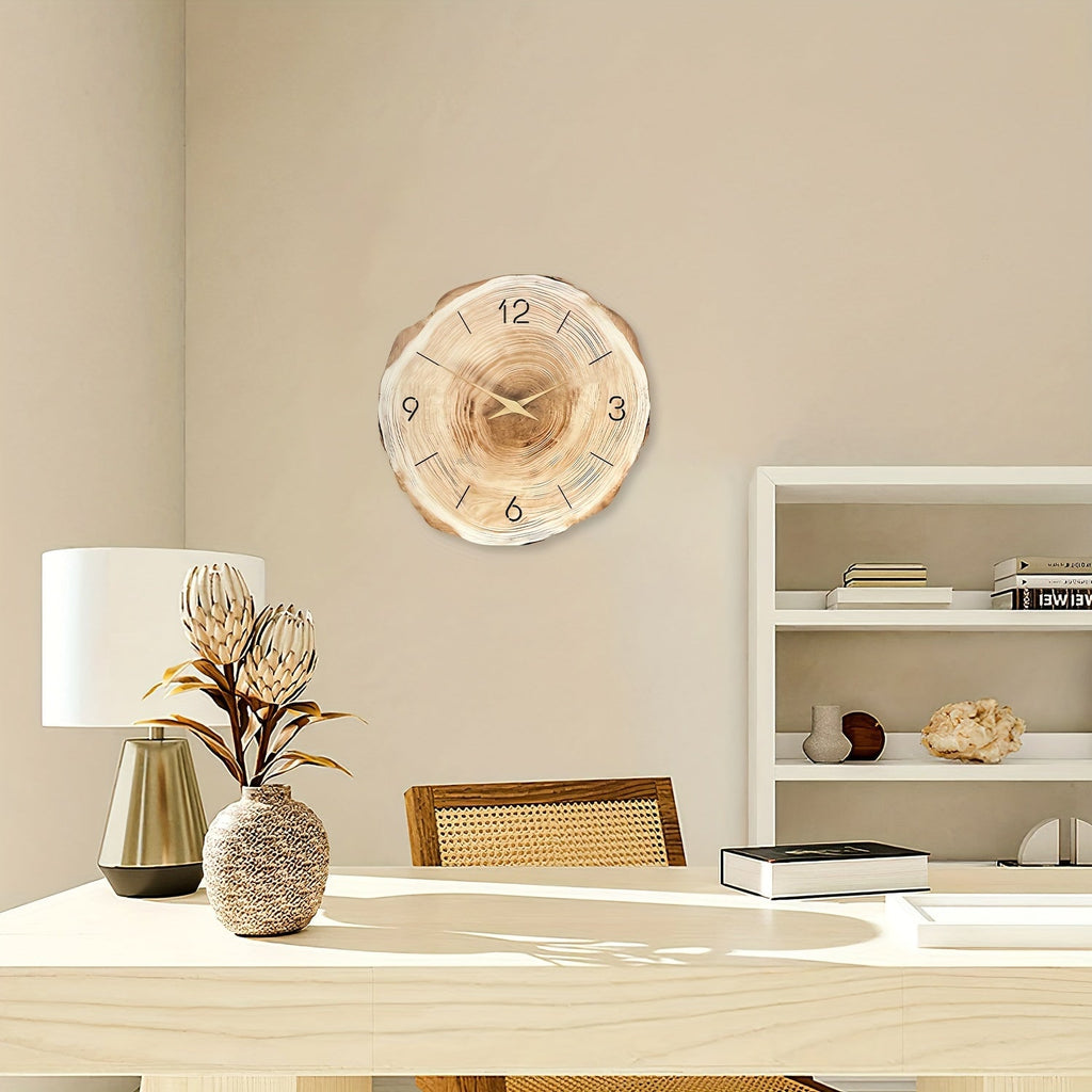 Stylish Modern Wooden Wall Clock