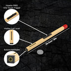 Stylish Refillable Butane Lighter in Matchstick Design