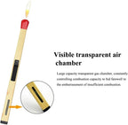 Stylish Refillable Butane Lighter in Matchstick Design