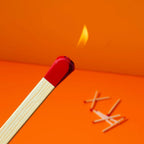 Stylish Refillable Butane Lighter in Matchstick Design