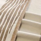 Stone Bohemian Fringe Sofa Cover