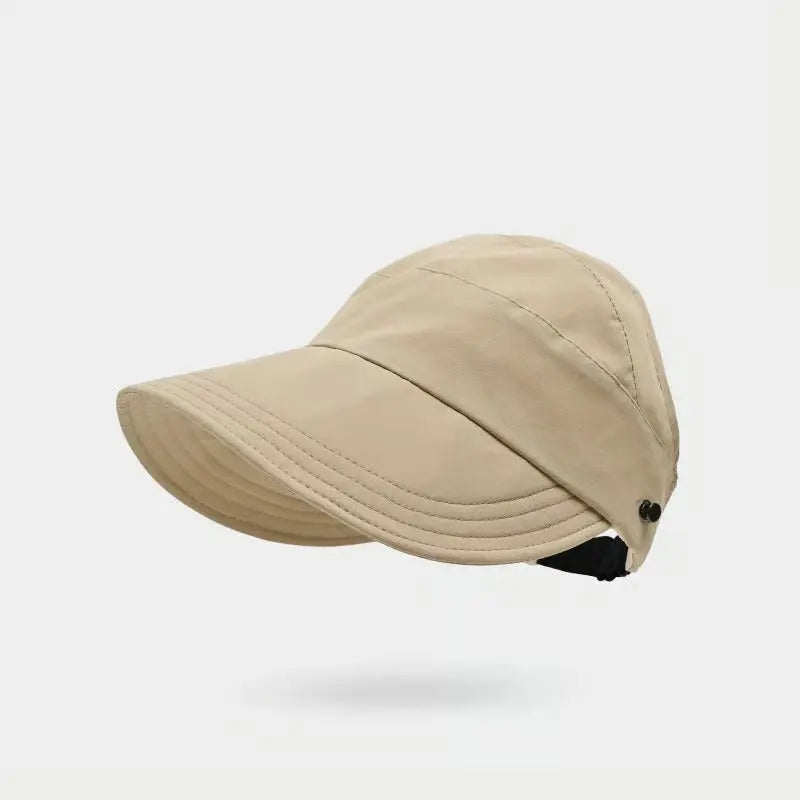 Beach hat with wide brim – Airy, foldable, sun safe